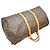 Louis Vuitton Keepall 60 Bandoulière Boston Bag Castaño - vista 4