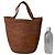 Loewe Mini Slit Bag Brown Raffia and Leather - view 13