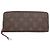 Louis Vuitton Portefeuille Clemence Long Wallet Fuschia
