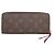 Louis Vuitton Portefeuille Clemence Long Wallet Fuschia - Ansicht 2