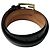 Fendi FF Logo Buckle Leather Belt Brown Black - view 2