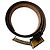Fendi FF Logo Buckle Leather Belt Brown Black - view 5