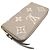 Cartera Bi-Fold Zippy Louis Vuitton Gris Crudo - vista 4
