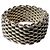 Autre Marque Anel Tiffany & Co. Somerset Mesh Prata - vista 2