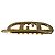 Fendi Gold Strass-Brosche Golden - Ansicht 4
