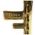 Fendi Gold Strass-Brosche Golden - Ansicht 6