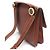 Sac à épaule Loewe en cuir marron - vue 2