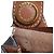 Sac à épaule Loewe en cuir marron - vue 5