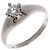 Bulgari Bvlgari Pt950 0.30ct Diamant Corona Damenring