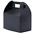 Autre Marque Bolsa de mão Saint Laurent Take Away Box em couro monograma preto - vista 2