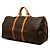 Louis Vuitton Brown Monogram Keepall Bandouliere 60 Marrom - vista 2