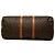 Louis Vuitton Brown Monogram Keepall Bandouliere 60 Marrom - vista 3