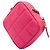 Chanel Pink CC gesteppte Lammleder Diamond Clutch mit Kette - Ansicht 2