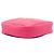 Chanel Pink CC gesteppte Lammleder Diamond Clutch mit Kette - Ansicht 3