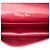 Clutch convertibile con catena Lady Dior in vernice rossa Cannage di Dior Rosso - vista 4