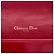 Clutch convertibile con catena Lady Dior in vernice rossa Cannage di Dior Rosso - vista 5