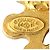 Boucles d'oreilles clips Chanel Gold CC plaquées or motif fleur Doré - vue 5