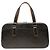 Louis Vuitton Gray Monogram Mat Shelton Marrone Grigio antracite