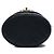 Chanel Black CC Lambskin Elegant Chain Vanity Case Kosmetiktasche Schwarz - Ansicht 3