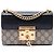 Gucci Beige Small GG Supreme Padlock Crossbody
