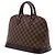 Louis Vuitton Brown Damier Ebene Alma PM Marrom - vista 2