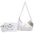 Prada White Tessuto Re-Edition 2005 Satchel Tasche Weiß - Ansicht 7