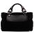 Céline Celine Black C Macadam Suede Boogie Handbag