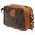 Borsa Camera Fendi Century FF 1974 in tessuto vitello glassato marrone - vista 2
