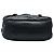 Double Prada Camera Bag aus weichem schwarzem Kalbsleder mit Klappe und Doppelverschluss - Ansicht 3