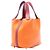 Hermès Orange Bicolor Clemence and Swift Picotin Lock 18 - Ansicht 2