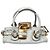 Borsa a mano Chloé Paddington Small in pelle blu Blu chiaro