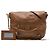 Borsa a tracolla Balenciaga Motocross Classic Folk in lambskin marrone - vista 7