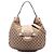 Borsa Hobo Gucci Beige GG Canvas Dressage