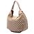 Borsa Hobo Gucci Beige GG Canvas Dressage - vista 2