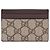 Tarjetero Gucci Beige GG Supreme