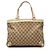 Gucci Abbey D Ring Tote aus beigem GG Canvas