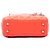 Dior Orange Micro Lambskin Cannage Lady Dior - Ansicht 3