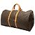 Louis Vuitton Brown Monogram Keepall 60 Marrom - vista 2