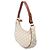 Céline Borsa a tracolla Celine Ava in tela rivestita Triomphe bianca Medium Bianco - vista 2