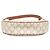 Céline Borsa a tracolla Celine Ava in tela rivestita Triomphe bianca Medium Bianco - vista 3