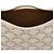 Céline Borsa a tracolla Celine Ava in tela rivestita Triomphe bianca Medium Bianco - vista 5
