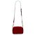 Gucci Borsa a tracolla Small GG Marmont Matelassé in velluto rosso - vista 2