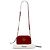 Gucci Borsa a tracolla Small GG Marmont Matelassé in velluto rosso - vista 9