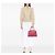 Borsa Prada Pink Medium Saffiano Lux Promenade Satchel Rosa - vista 6