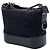 Chanel Gabrielle Crossbody Small in Tweed Blu e Pelle d'Agnello Ricamata Blu navy - vista 2