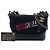 Chanel Gabrielle Crossbody Small in Tweed Blu e Pelle d'Agnello Ricamata Blu navy - vista 7