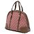 Gucci Pink Small GG Supreme Nice Dome Satchel Handtasche - Ansicht 2