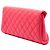 Clutch Chanel Pink Quilted Lambskin Fold Up Again Rosa - vista 2