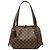 Louis Vuitton Brown Damier Ebene Belem MM Marrom