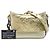 Chanel Gabrielle Hobo Small in pelle di vitello invecchiata metallizzata matelassé dorata D'oro - vista 6